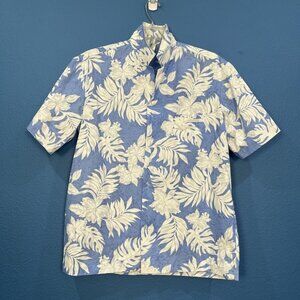 Vintage Royal Creations Hawaii Aloha Floral Hawaiian Shirt Men Size Large